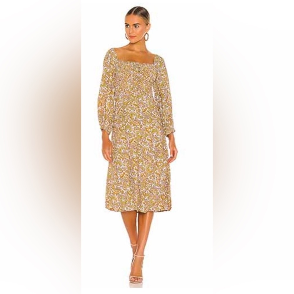 NWT! Faithful the Brand La Romarine Midi Dress